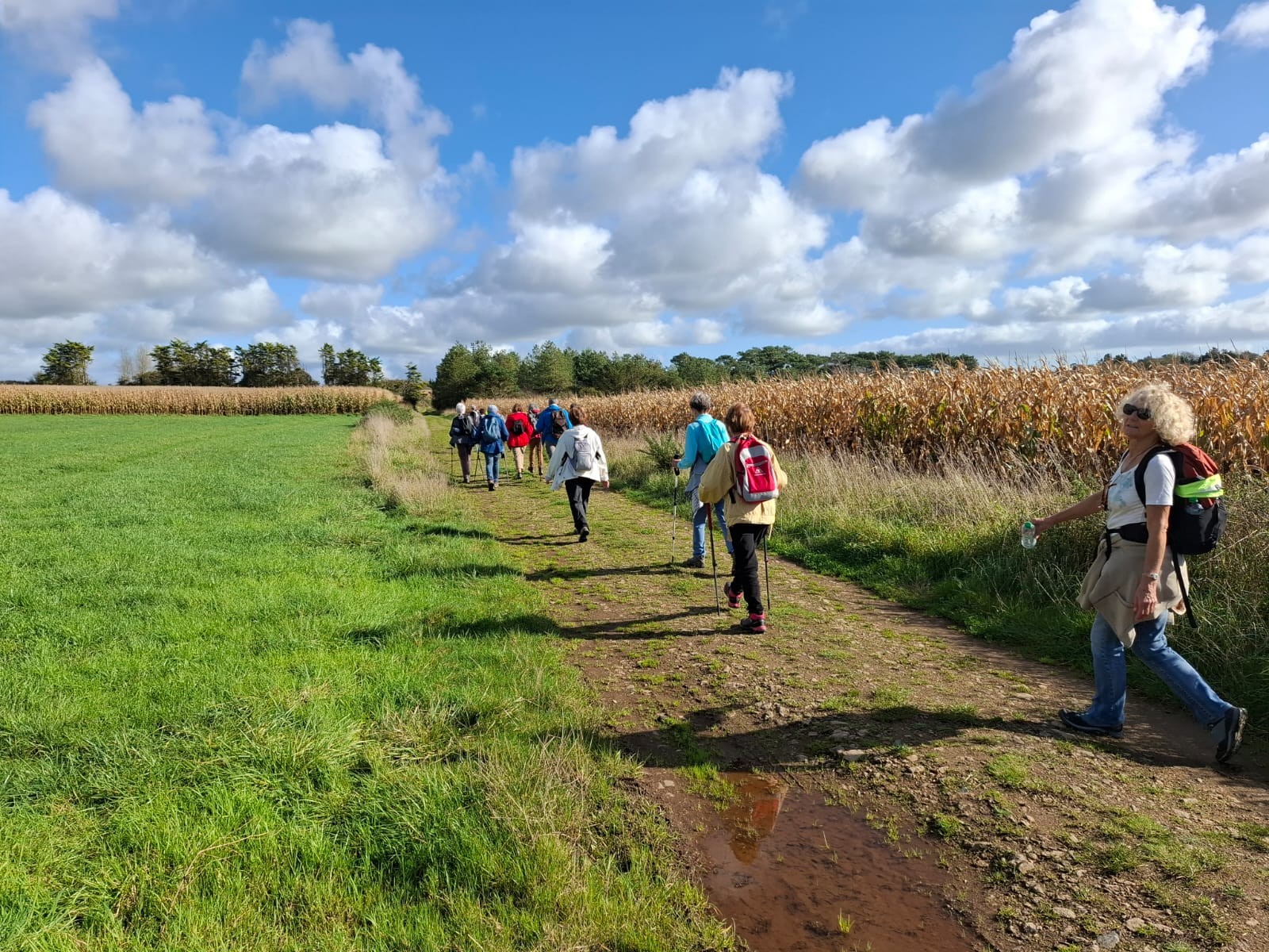  le sentier de Saint-Kodelig à Pouldrezic 22/10/2024