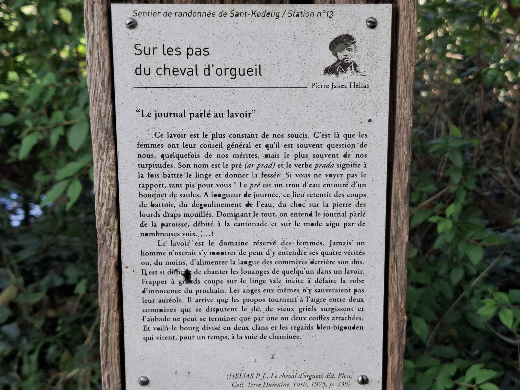  le sentier de Saint-Kodelig à Pouldrezic 22/10/2024