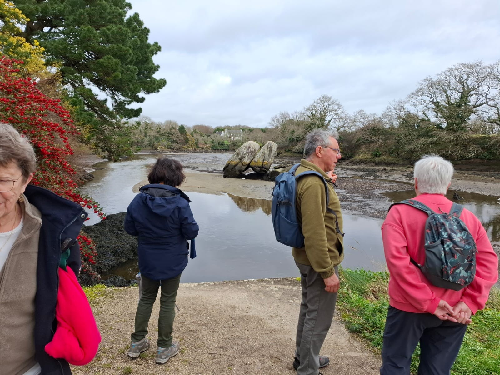 Plage de la belle étoile à Concarneau - mardi 5 février