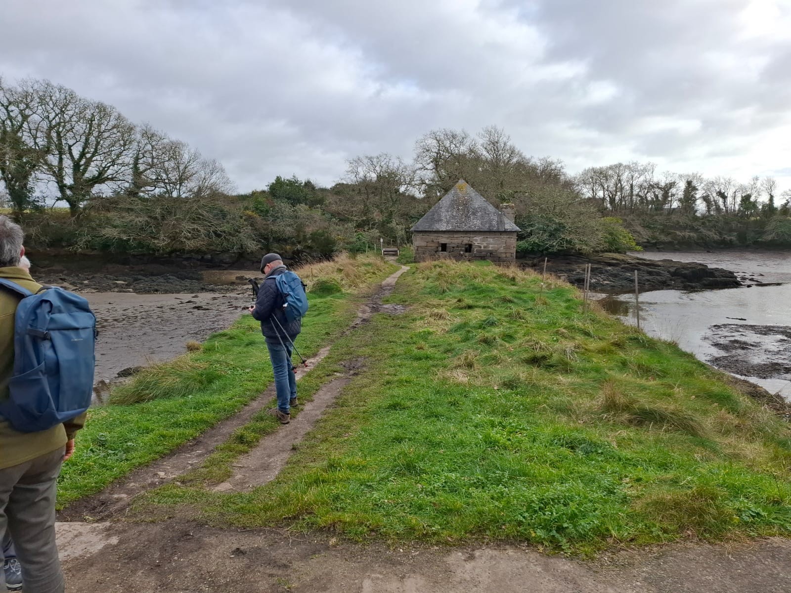 Plage de la belle étoile à Concarneau - mardi 5 février
