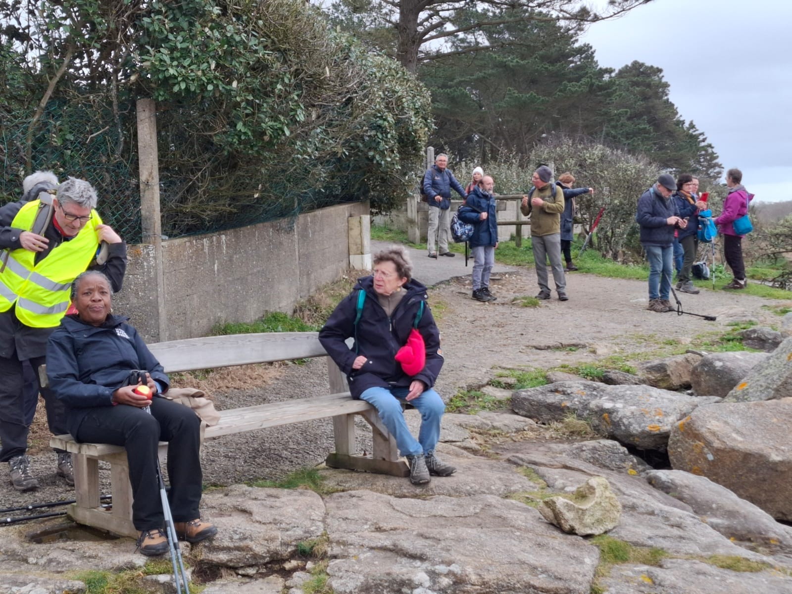 Plage de la belle étoile à Concarneau - mardi 5 février